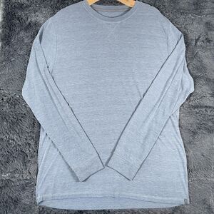 Free Fly Bamboo T-Shirt Men’s XL Long Sleeve Activewear Gray Stretch Fishing